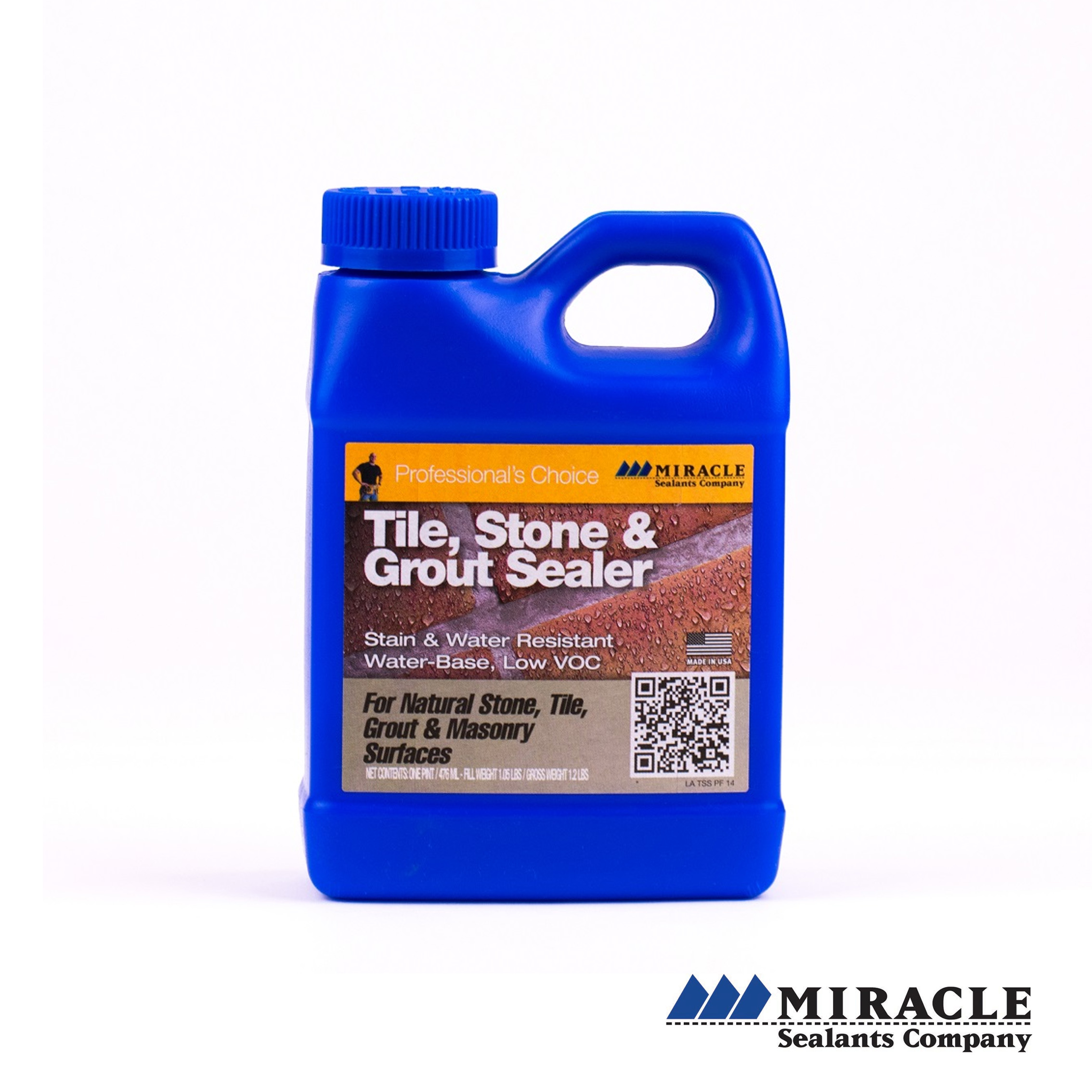 DTA New Zealand MIRACLE TILE, STONE & GROUT SEALER 1 PINT / 473 ML